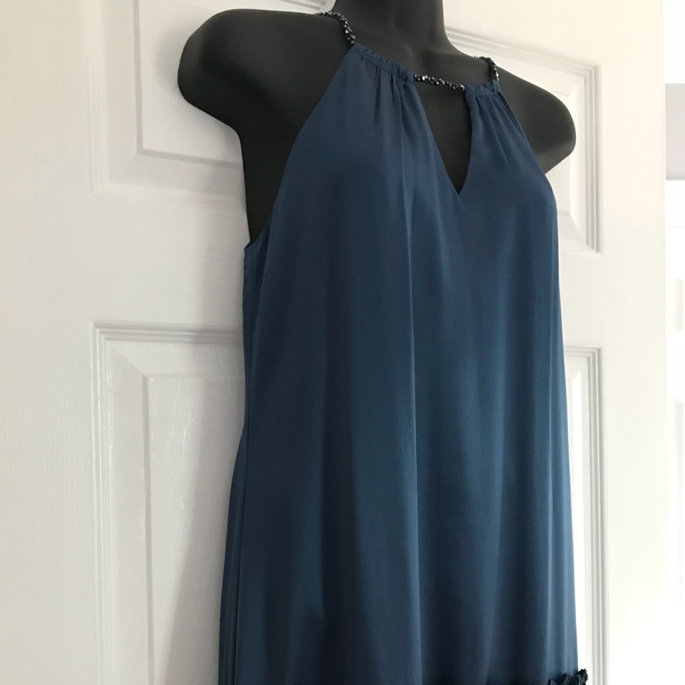 BCBG MAXAZRIA Mini Cocktail Dress -Sapphire Blue